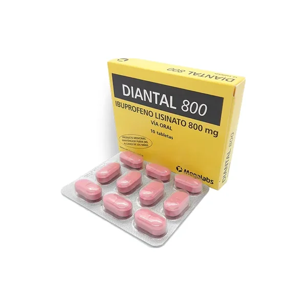Diantal 800 MG Caja X 10 Tabs