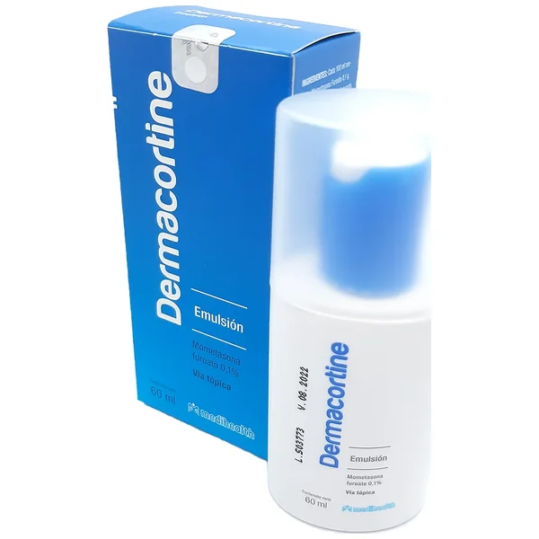 Dermacortine 0.1% Emulsion Tópica Frasco X 60mL