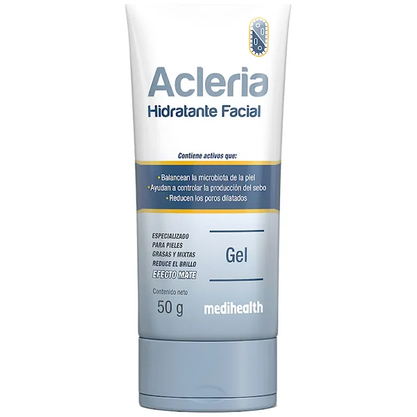 Gel Hidratante Facial Acleria Medihealth X 50 Gr