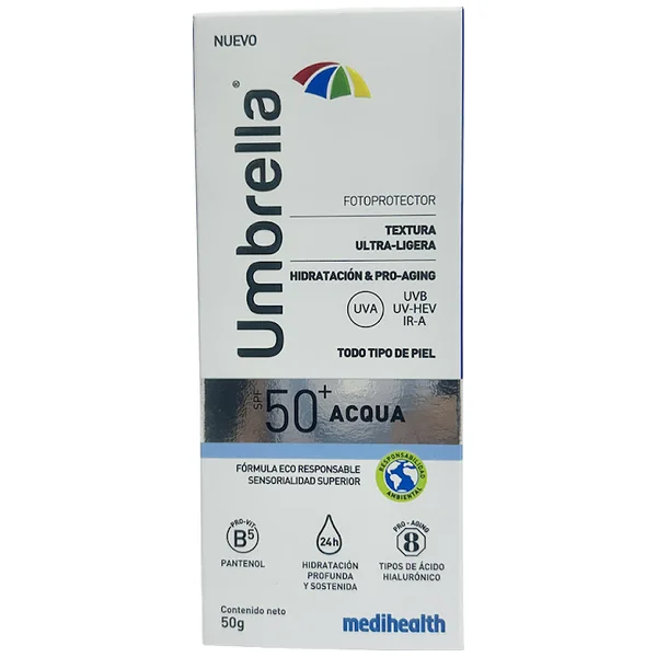 Fotoprotector Umbrella Acqua Spf 50+ x 50 gr
