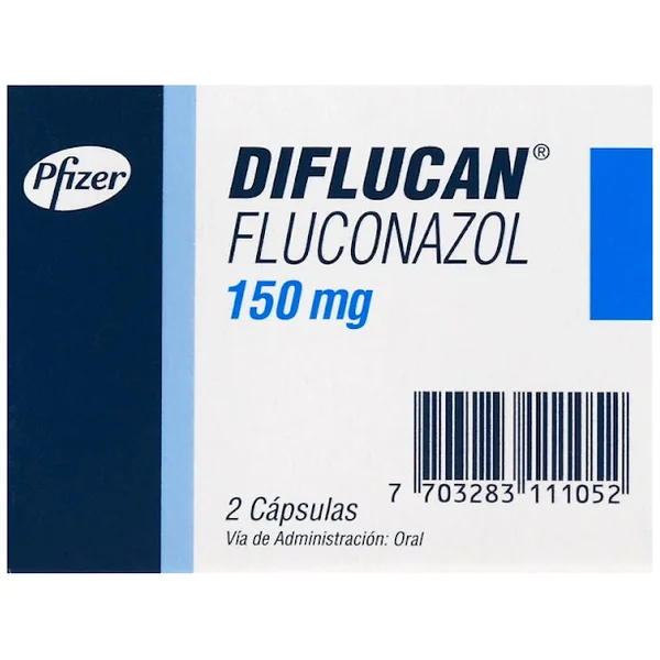 Diflucan 150Mg Caja X 2 Cápsulas