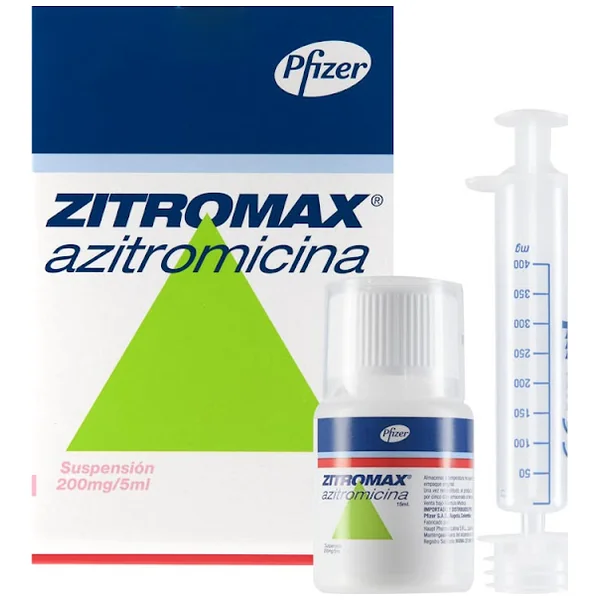 Zitromax 0,04 Susp Oral Frasco X 15 mL