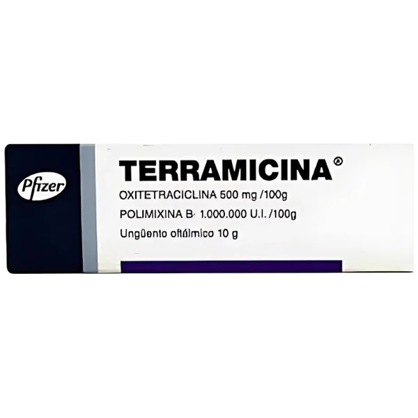 Terramicina Ungüento Oftálmico Tubo X 10G