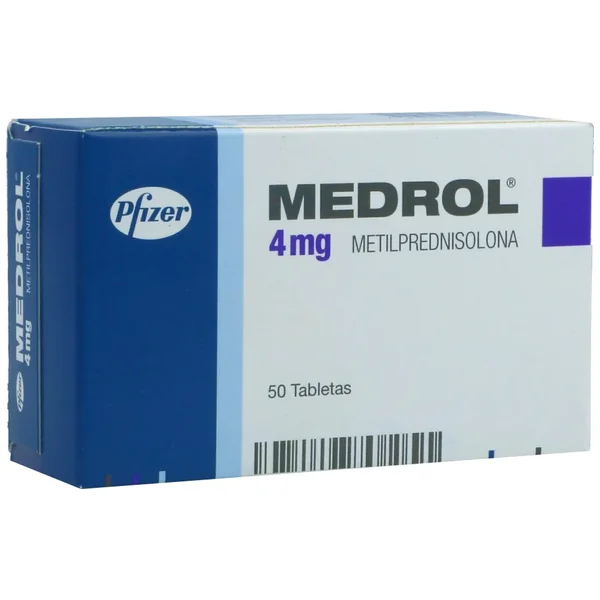 Medrol 4Mg Caja X 50 Tabletas