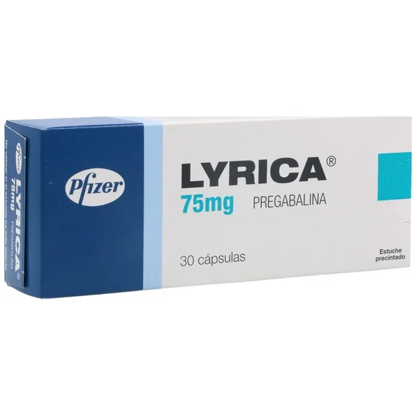 Lyrica 75Mg Caja X 30 Cápsulas