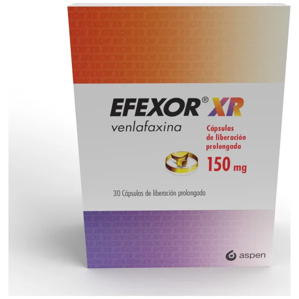 Efexor Xr Venlafaxina 75 Mg X 30 Cap