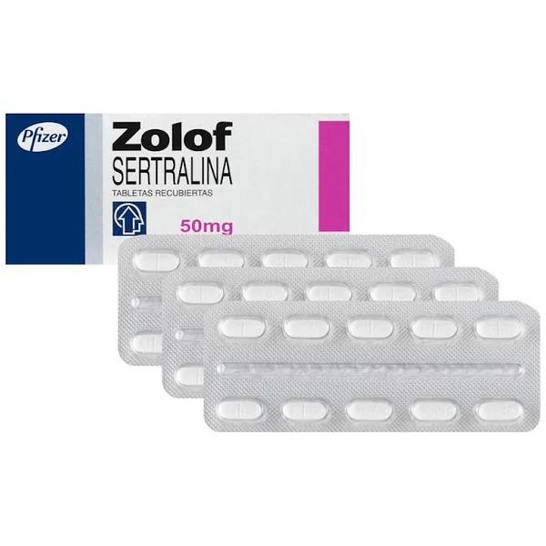 Zolof Sertralina 50 Mg Caja X 30 Tabletas
