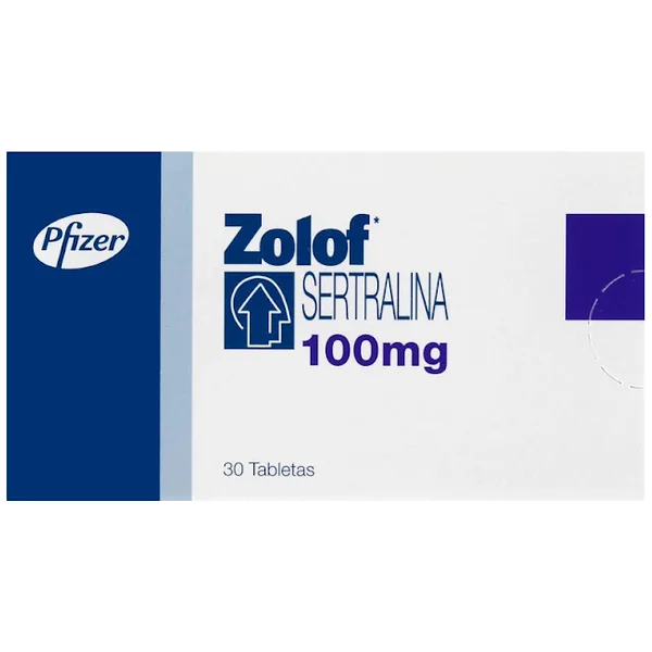 Zolof Sertralina 100 Mg Pfizer Caja X 30 Tabletas