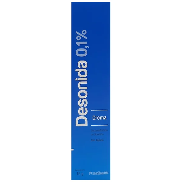 Desonida Crema 0.1% Tubo X 15 Gr