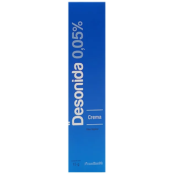 Desonida Crema 0.05% Tubo X 15 Gr