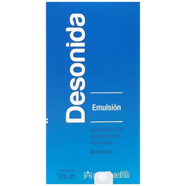 Desonida 0,05% Emulsion Tópica Frasco X 120 mL