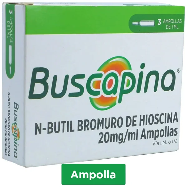 Buscapina Solución Inyectable X 1 Ampolla