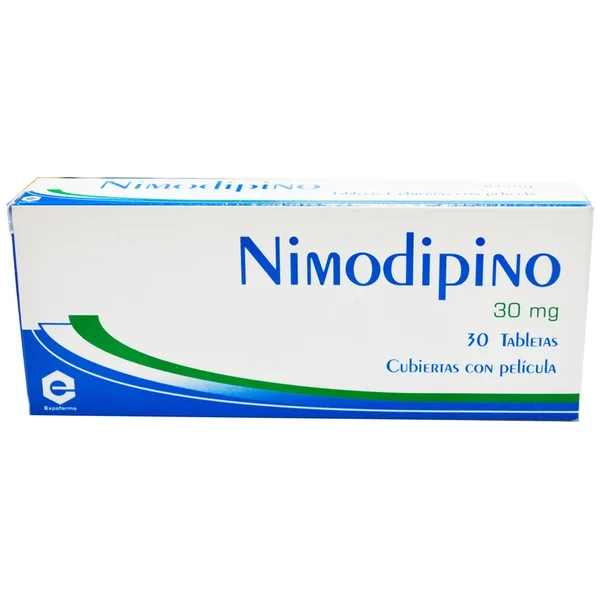 Nimodipina 30Mg Tableta Recubierta Caja X 30 Expofarma