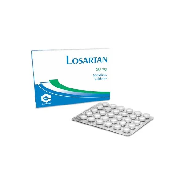 Losartan 50 MG Expofarma Caja X 30 Tabs