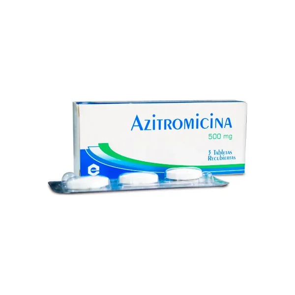 AZITROMICINA 500 MG 3 TBS EX