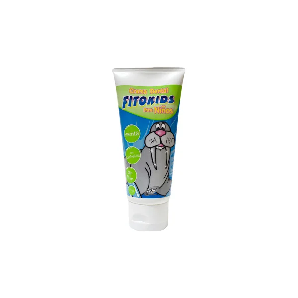 Crema Dental Fito Kids Para Niños Sin Fluor Caléndula X 75 Gr