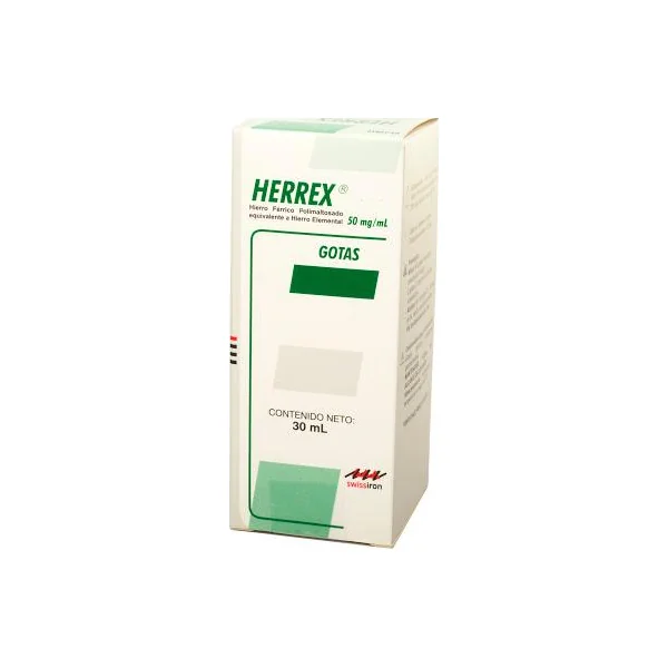 Herrex Gotas 50Mg/mL Frasco X 30mL