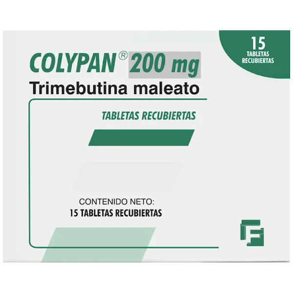 Colypan Trimebutina 200 Mg Farmacol Caja X 15 Tabletas