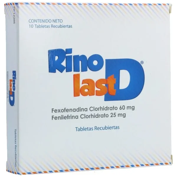 Rinolast D Caja X 10 Tabletas Recubiertas