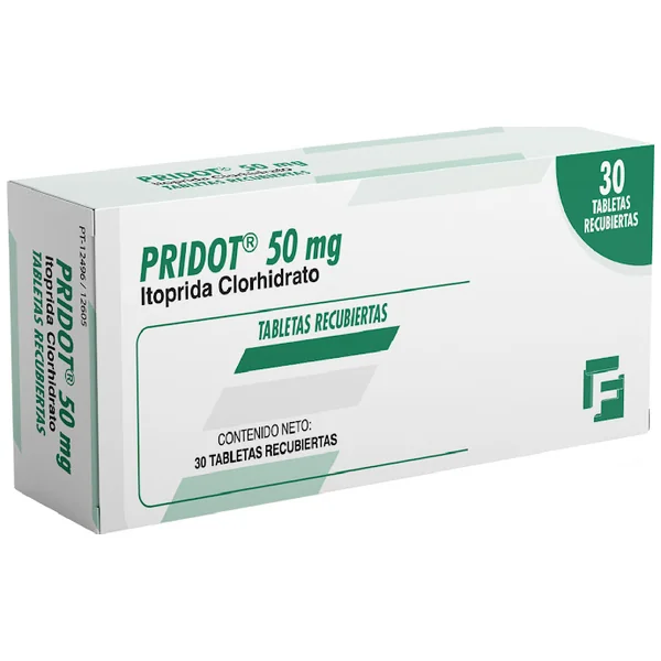 Pridot Itoprida Clorhidrato 50 Mg Farma De Colombia Caja X 30 Tabletas