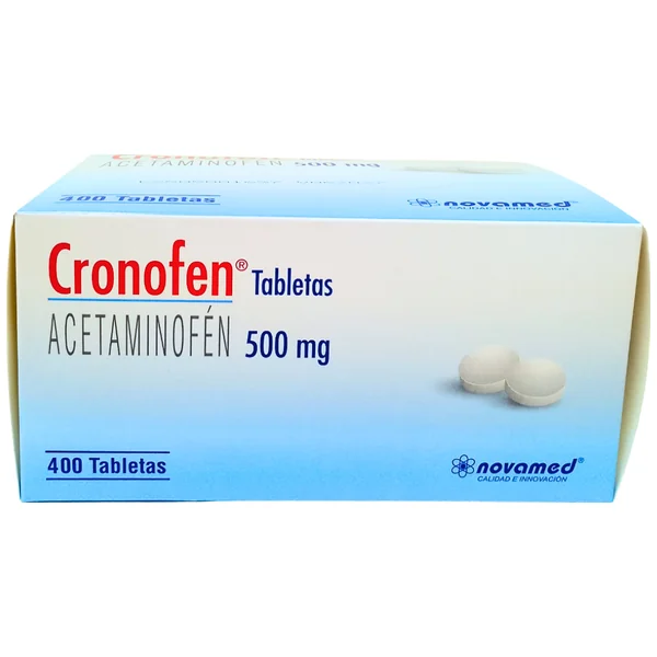 ACETAMINOFEN CRONOFEN 500 MG 400 TABS(A)