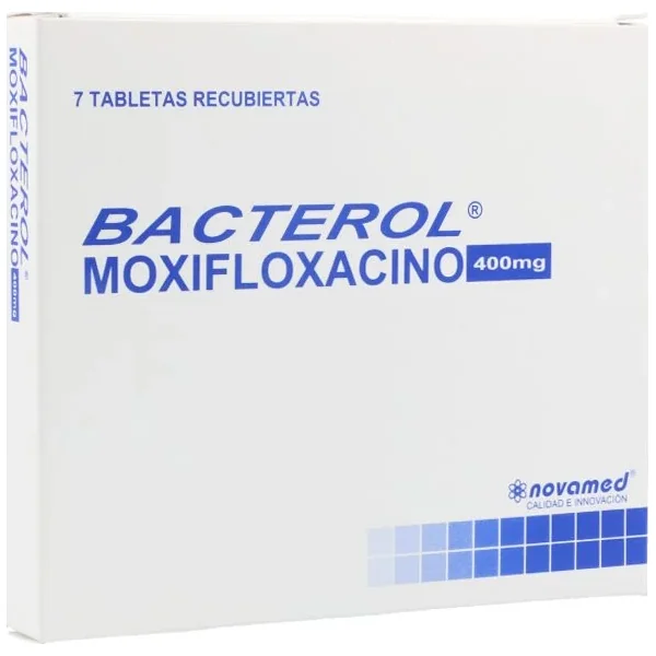Bacterol 400Mg Caja X 7 Tabletas Recubiertas