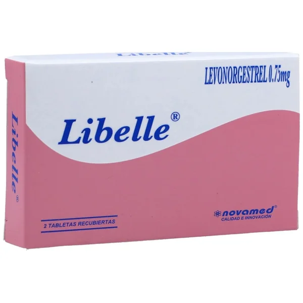 Libelle 0.75Mg Caja X 2 Tabletas Recubiertas
