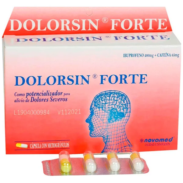 Dolorsin Forte Capsulas Sobre X 4 Capsulas