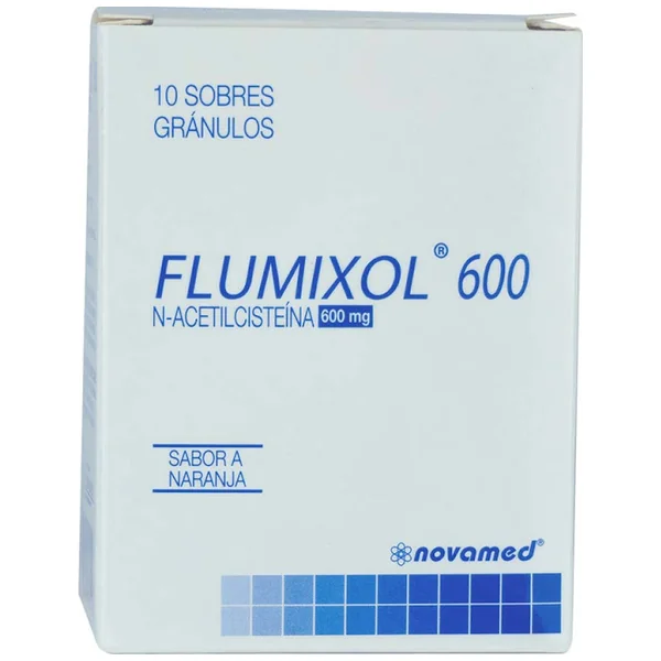Flumixol N-acetilcisteina 600Mg Novamed Caja X 10 Sobres