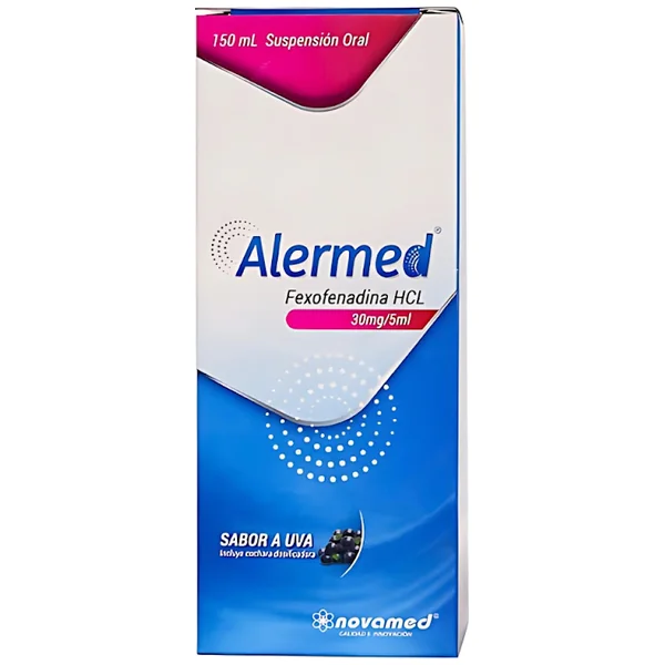 Alermed Sabor Uva Fexofenadina HCL 30Mg/5ml Novamed X 150Ml
