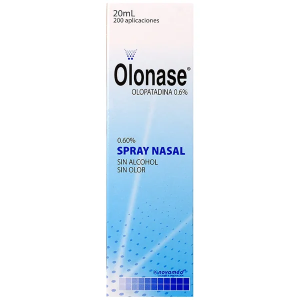 Olonase Olopatadina 0.6% Novamed Spray Nasal X 200Ml