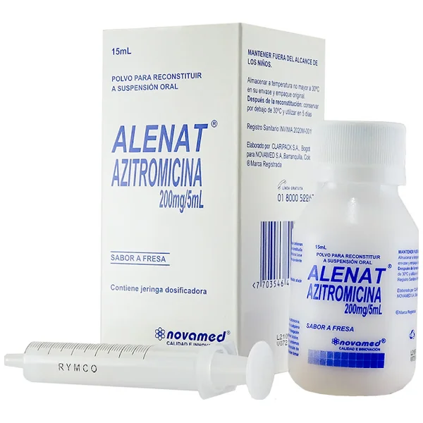 ALENAT AZITROMICINA SUS.ORAL 15 ML