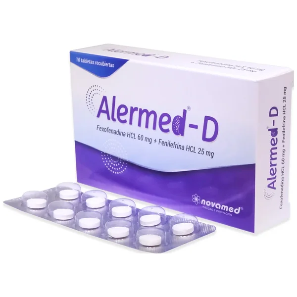 Alermed D (25+60)Mg Tabletas Recubiertas Caja X 10
