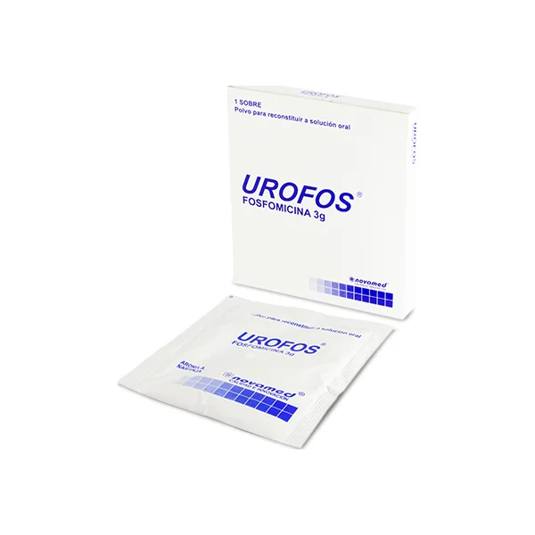 Urofos Novamed Fosfomicina Trometamol 3G Caja X 1 Sobre