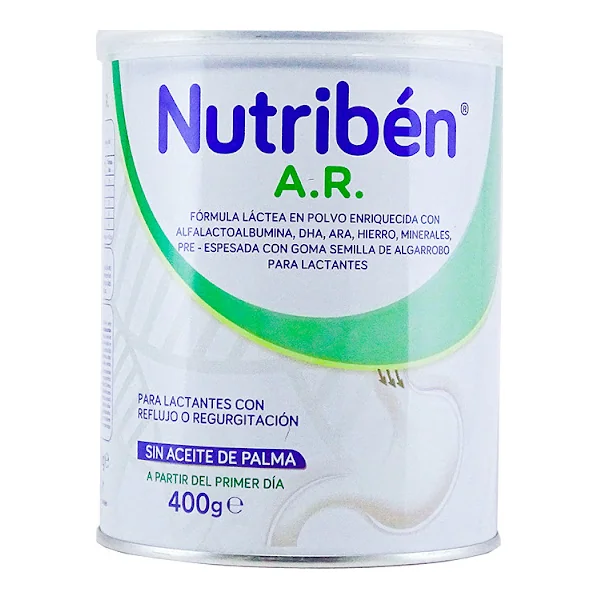 Fórmula Láctea Nutribén Ar Para Lactantes X 400 Gr