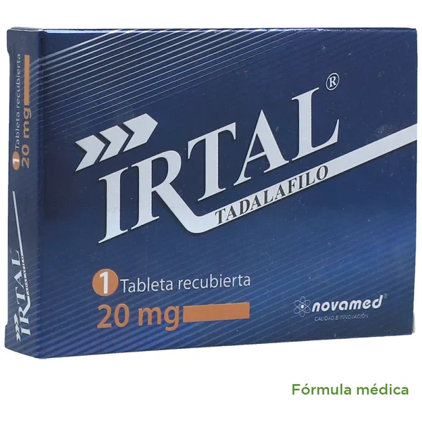 Irtal 20 Mg Tabletas Recubiertas Caja X 1