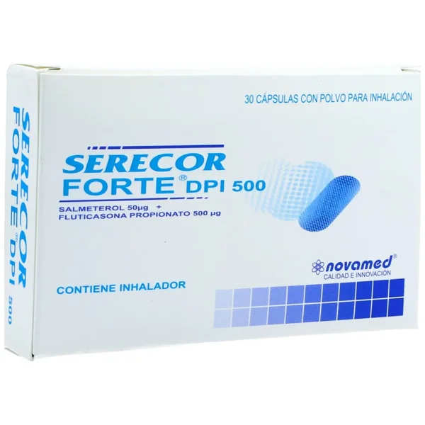 Serecor Forte Con Inhalador (500+50)Mcg Capsula Polvo Inhalador Caja X 30