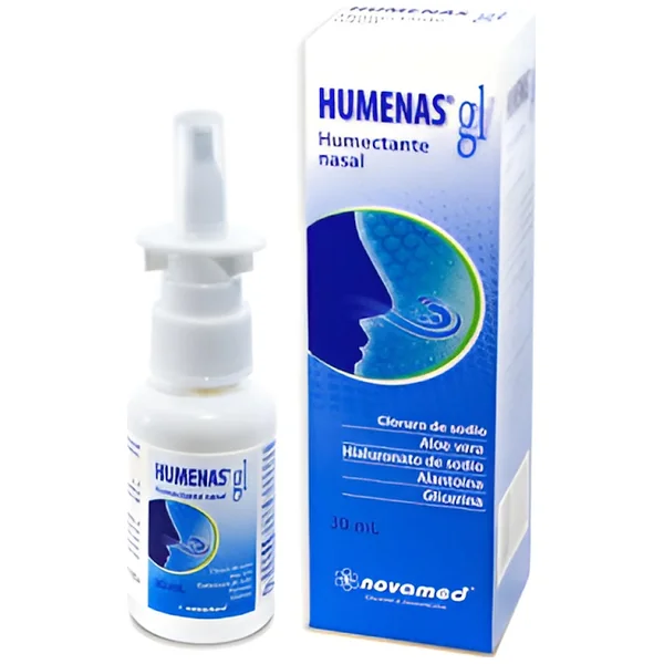 Humenas Cloruro De Sodio + Aloe Vera + Hialuronato De Sodio + Alantoina + Glicerina Novamed Frasco X 30 Ml