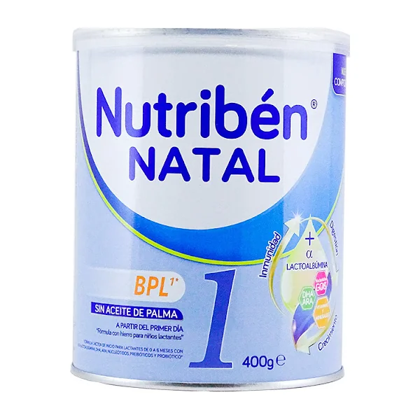 Fórmula Infantil Nutribén Natal Tarro X 400 Gr