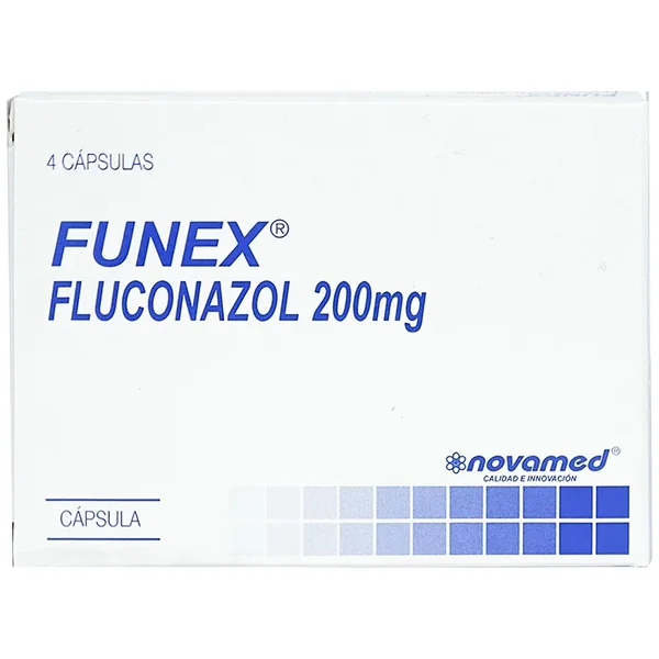 Funex 200Mg Capsula Caja X 4
