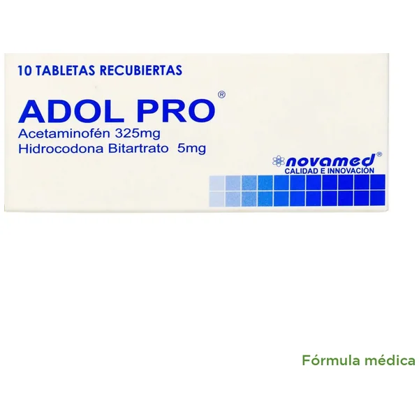 Adol Pro (325+5)Mg Tabletas Recubiertas Caja X 10