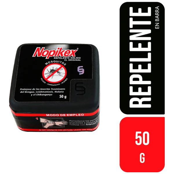 Repelente Nopikex Jabón Solido Original X 50 Gr