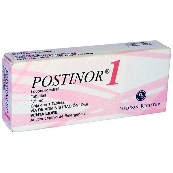 Postinor Tableta 1 1.5Mg Caja X 1
