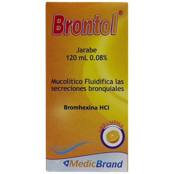 Brontol 4Mg/5Ml(0.08%) Jarabe Frasco X 120Ml