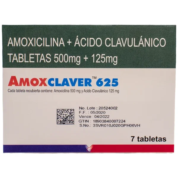 Amoxclaver 625 MG