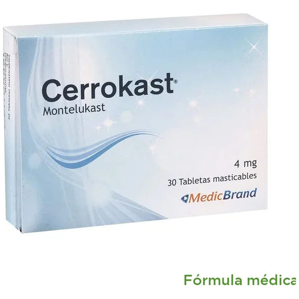 CERROKAST 4 MG 30 TBS(M) 28002 COA