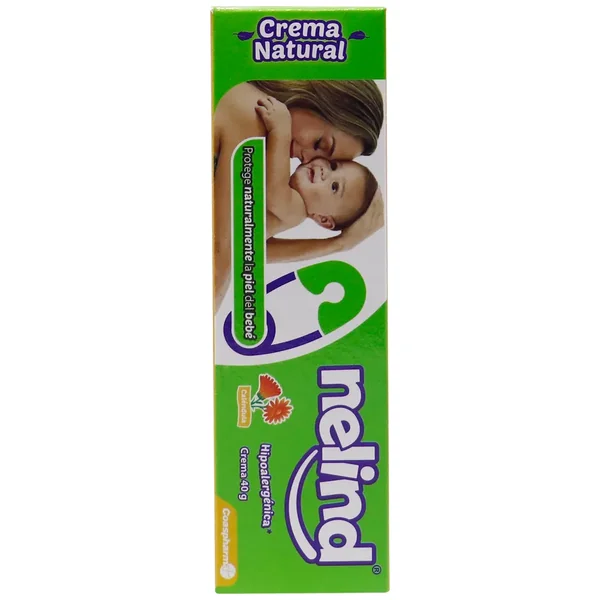 Crema Antipañalitis Nelind Natural Hipoalergenica CON Calendula