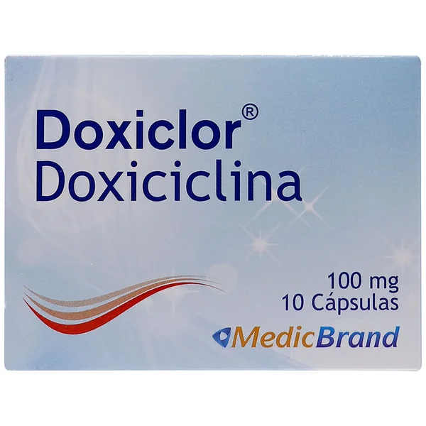 Doxiclor 100Mg Cásulas Caja X 10