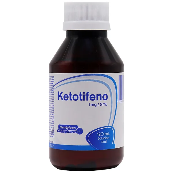 Ketotifeno 1 MG/5 ML (Coaspharma)