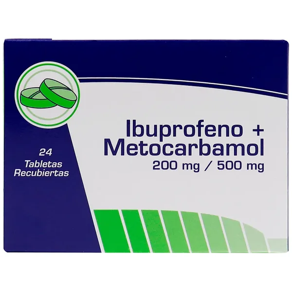 Ibuprofeno + Metocarbamol (Coaspharma)